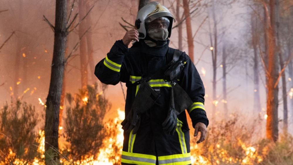 Bordeaux on Edge as Wildfire Rides Nine Miles From City Amid European Heatwave