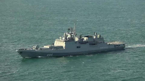 Russian Frigate Fires Warning Shots Near UK-Registered Yacht in English Channel
