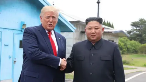 Trump Expresses Interest in Meeting Kim Jong Un During Asia Trip
