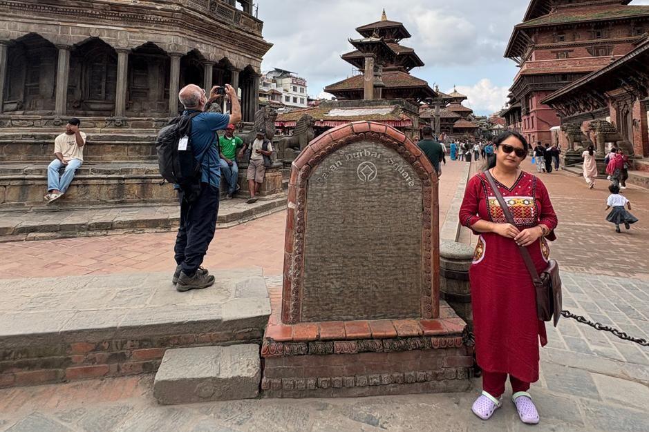 Subhrasree Chakraborty in Kathmandu