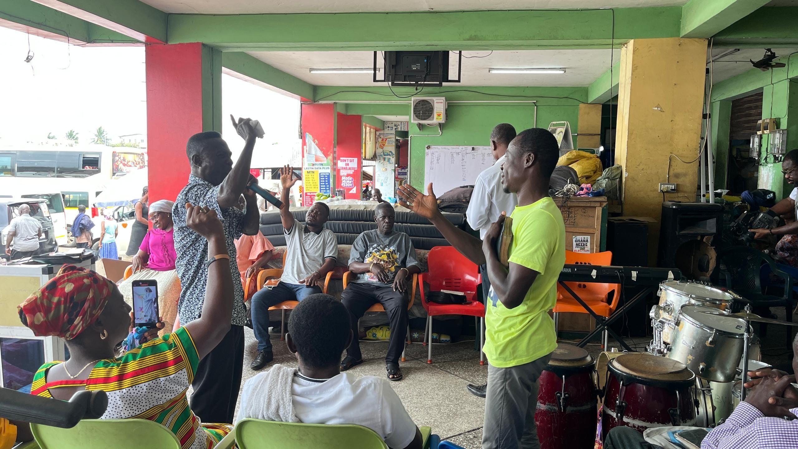 Ghana’s new law threatens bus preaching tradition