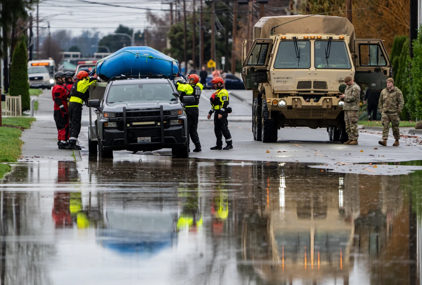 Record Flooding Displaces Thousands in Washington State