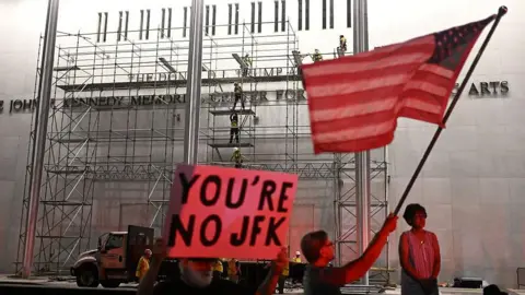 Court‑ordered removal of Donald Trump’s name from the Kennedy Center