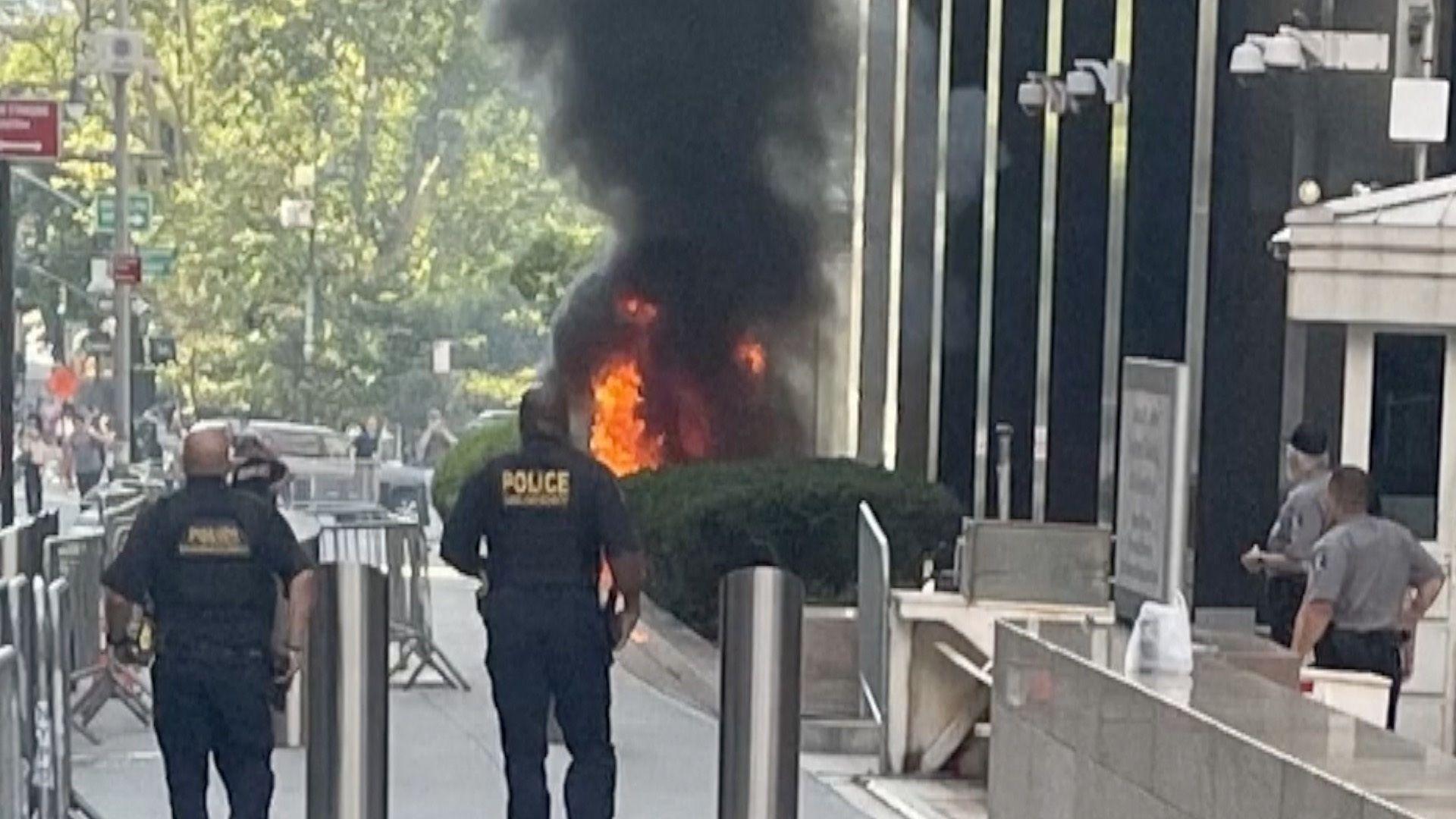 Former Army Officer Fires Blaze Outside FBI HQ in Manhattan, Sparking Debate over Anti‑ICE Measures