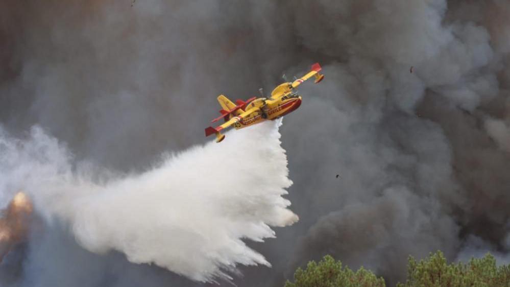 Wildfire Fight: Gironde Crews Battle Searing Heat