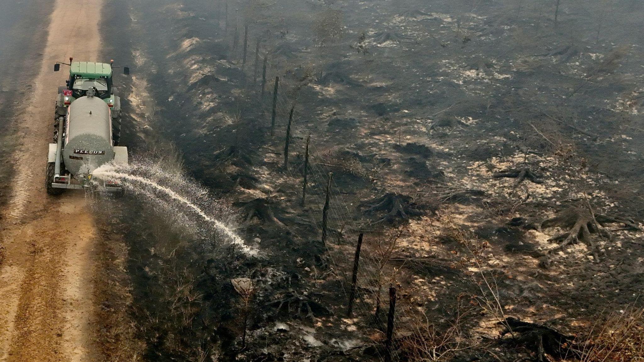 Belgian Wildfire Escalates to 3,000 Hectares on Third Day