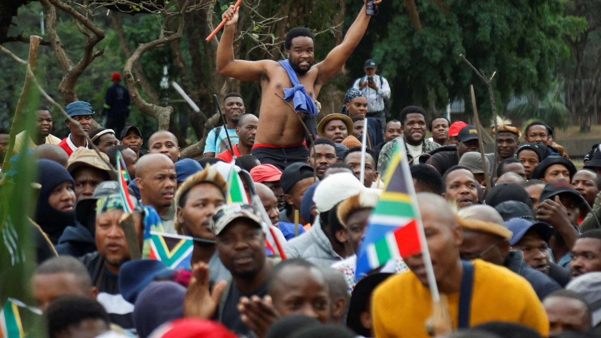 South Africa Escalates Police Presence as Anti‑Migrant Rallying Begins