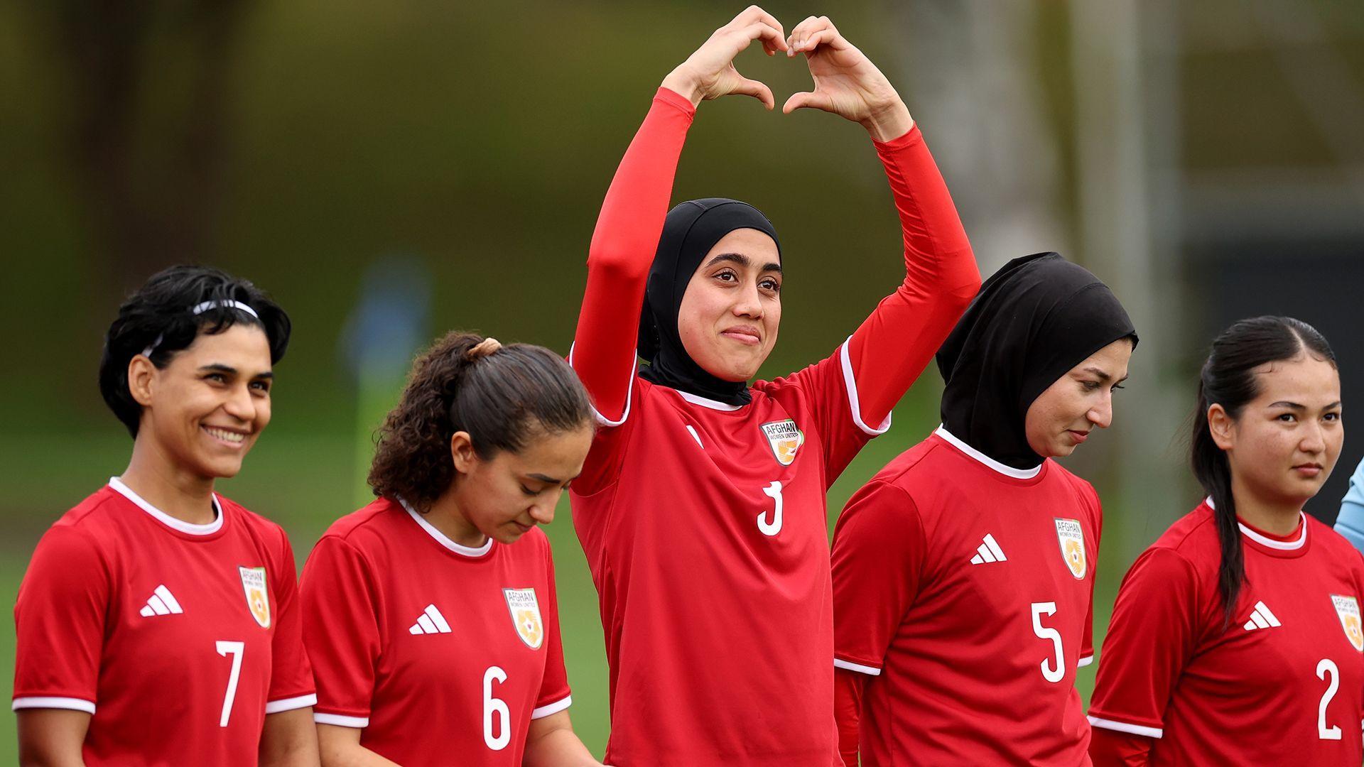 From exile to the pitch: Afghan women's football team reunites in New Zealand