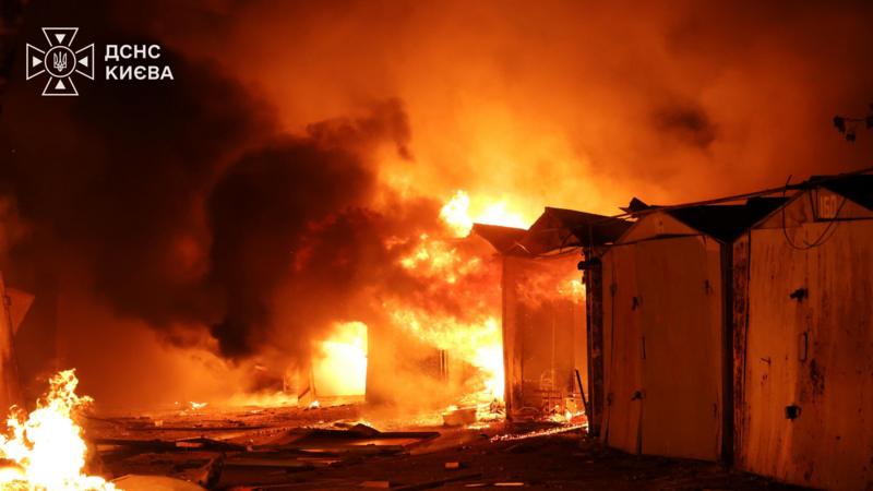 Three Killed in Russian Missile Strikes Near Kyiv, Including a Child