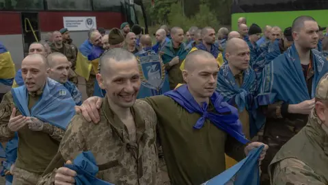 Prisoner Exchange Occurs Amid Mourning for Kyiv Strike Victims