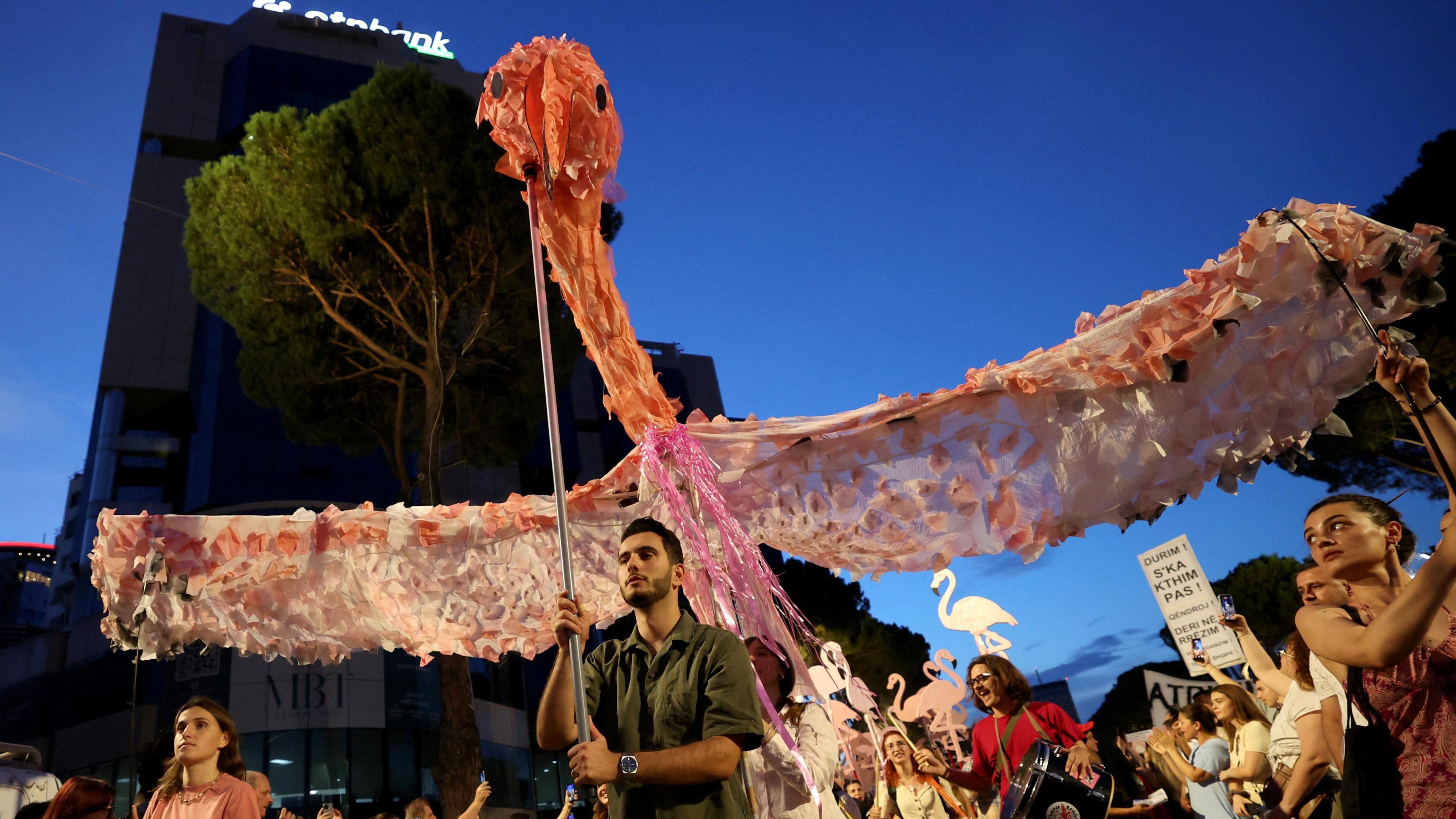 Flamingo Revolution: Albania’s Protest Turns from Trump-Backed Development to Demands for Edi Rama’s Resignation