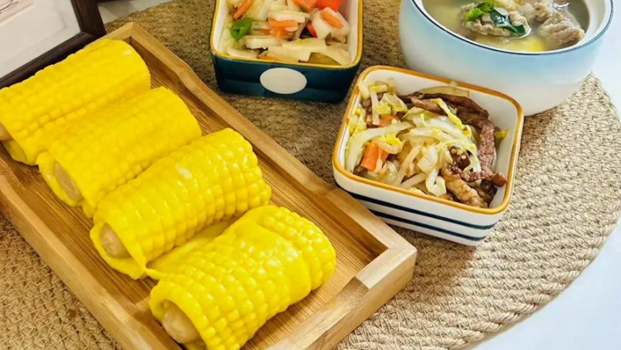 Colorful meals served at the nursery