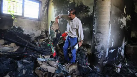 Destruction in Tulkarm: A Palestinian's Home Turned into a Military Base