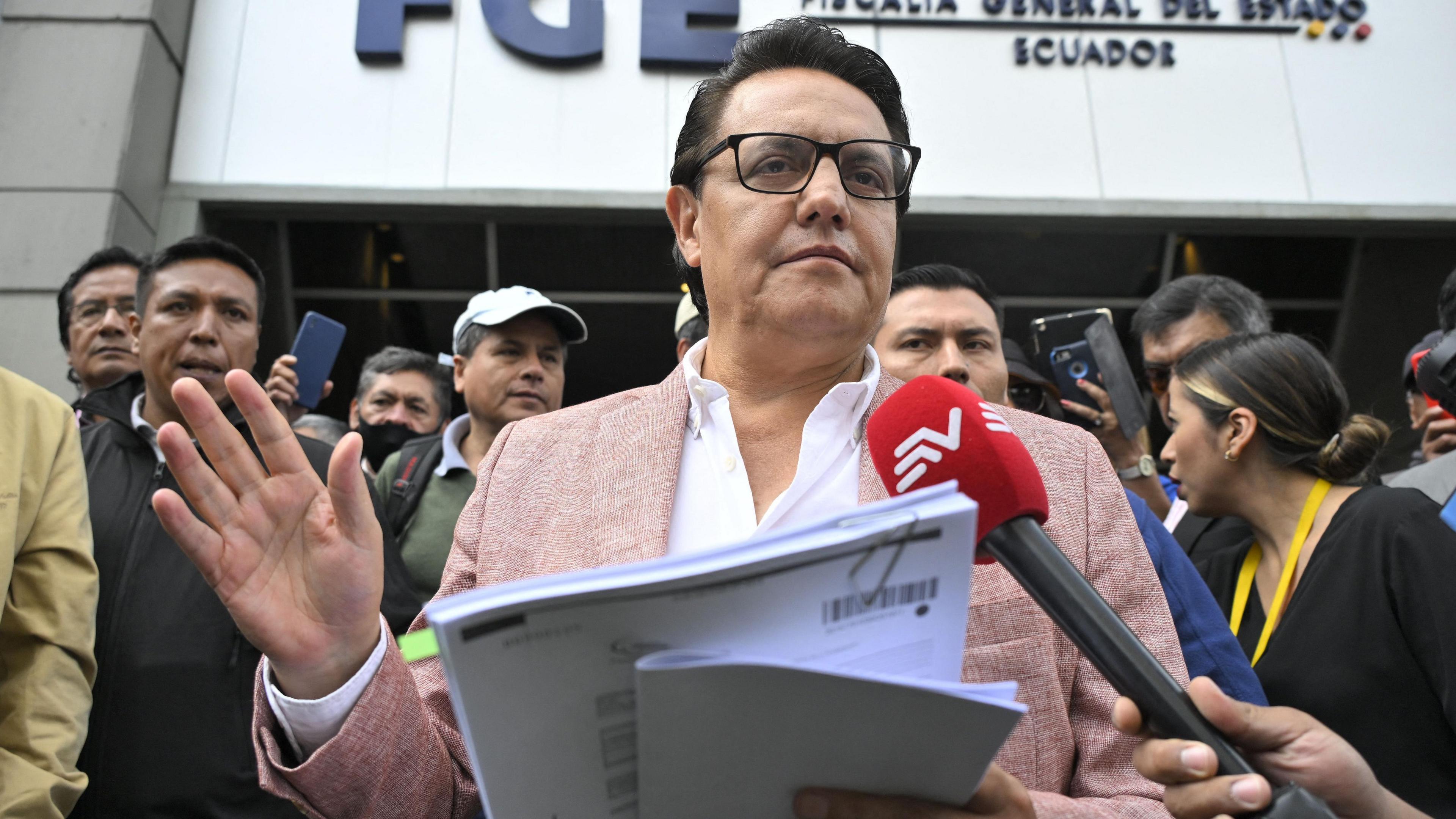 Ecuador charges former minister in 2023 presidential candidate assassination