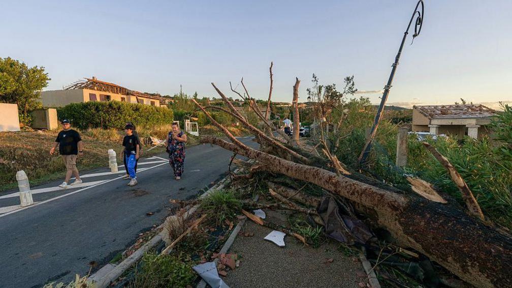 Tornado devastates French village of Pomas, 39 injured