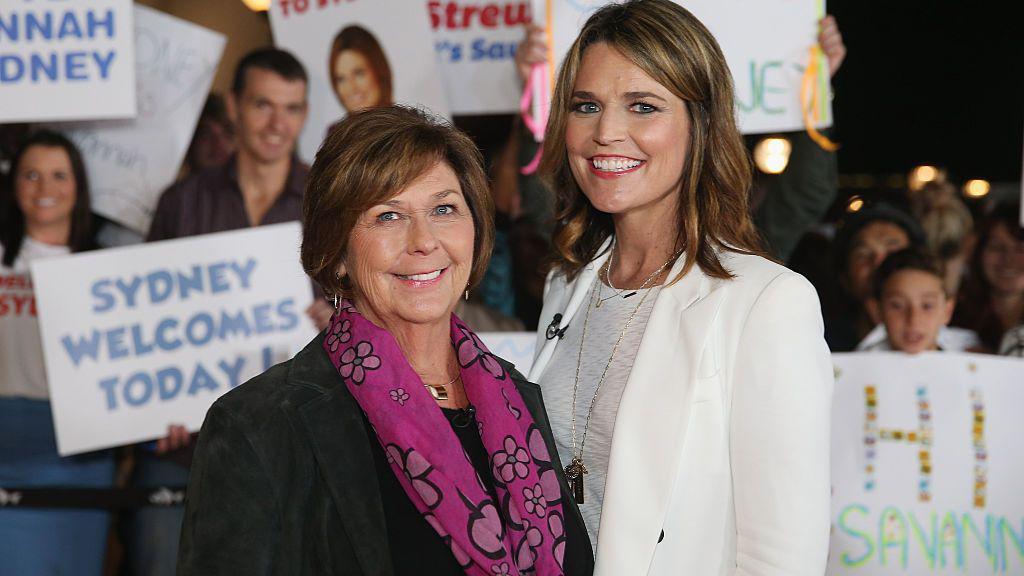 Savannah and Nancy Guthrie together at event, smiling