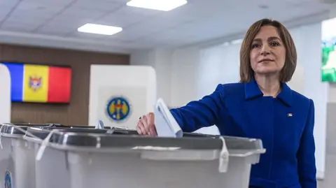 Moldova's Pro-European Party Claims Election Victory Amid Russian Interference Claims