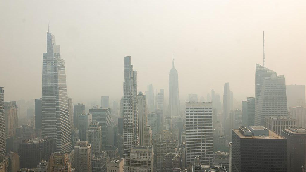Canada's Wildfires Cast Smoky Veil Over North America, Prompting US Air Quality Alerts