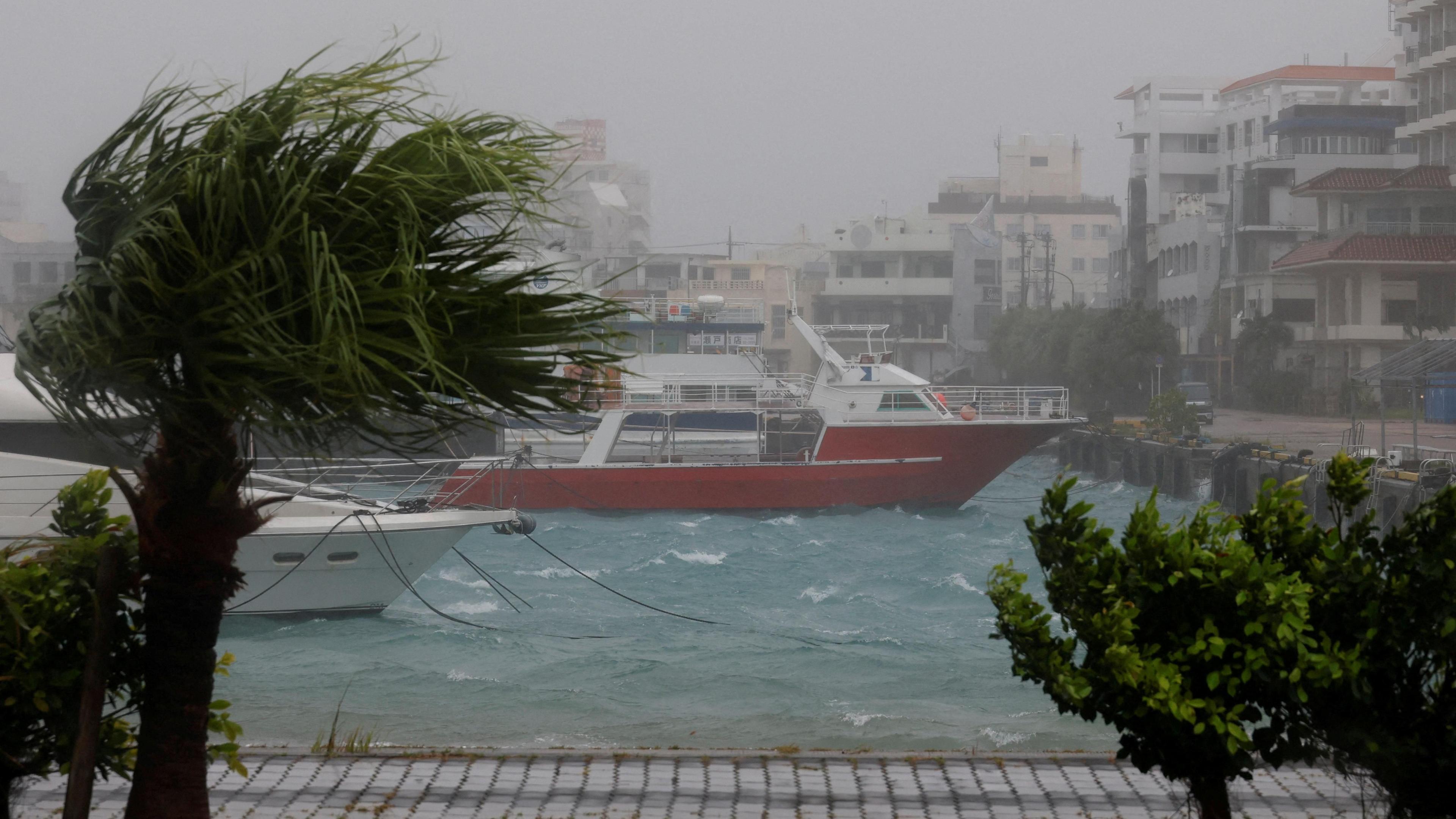 Typhoon Bavi Heads for China After Wiping Through East Asia