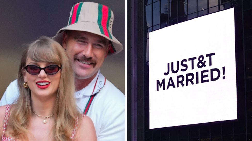 Taylor Swift and Travis Kelce’s NYC Wedding Sparks Instagram Fire
